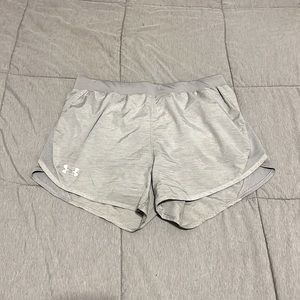 Light gray Under Armour shorts